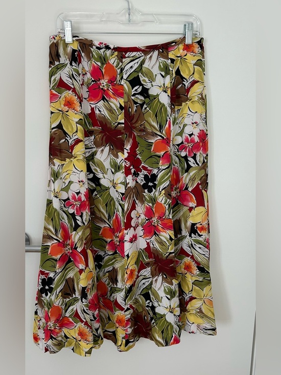 Talbots Dresses & Skirts - Talbots 100% silk midi length skirt sz 10P
